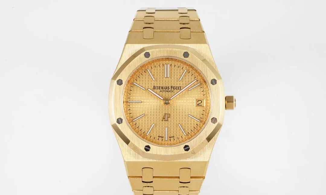 Audemars Piguet Royal Oak 15202BA.OO.1240BA.02 KZ Factory 1:1 Best Edition Replica Watch Gold Case